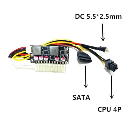 QXTRYSIO(X) AbvO[h DC 12-25V ATX XCb`}CjO PSU 24p ~j ITX DC  ATX PC d I{[hRs[^obe[ 24V 250W(F-CPU 4p)