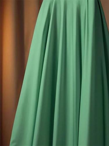 Women's High Waist Solid Color Temperament A-Line Skirt Retro Pleated Casual Skirt3