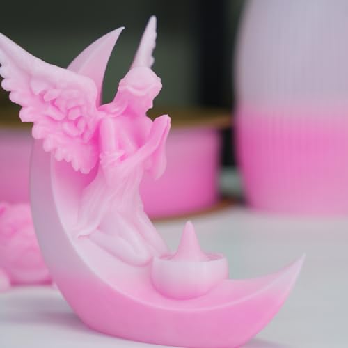 Image of GratKit Gradient PETG Filament, Color Change 3D Printer Filament 1.75mm, 1kg, Multicolor PETG Translucent Gradient Creamy Pink White