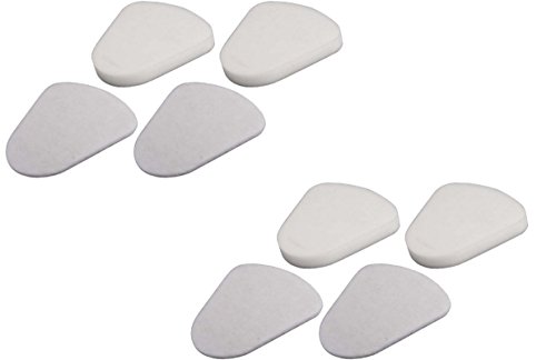 Nispira Foam Filter Kit For Shark Navigator Lift-Away Vacuum Model NV350, NV351, NV352, NV355, NV356, NV357, NV360, NV370, NV391, UV440, UV490, UV540. Compared to XFF350. 4 Packs -  HBNV350