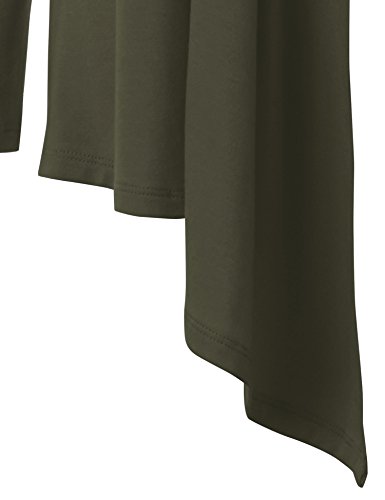 Image of Made By Johnny Women's Open Front Cardigan Lightweight Soft Drape Long Sleeve Cardigan for Work Travel Casual