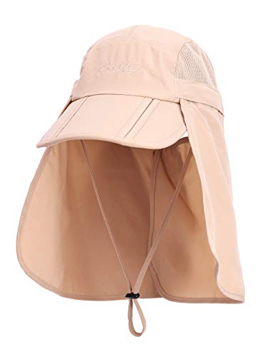 Chapeau de soleil baseball extérieur anti-UV pliable et casquette de safari unisexe active