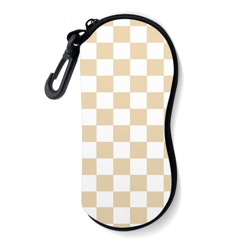 Image of Sunglasses Soft Case, Ultra Light Portable Neoprene Zipper Glasses Case for Men Women