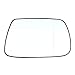 Espejo retrovisor lateral de puerta derecha de coche con calefacción compatible con Jeep Grand Cherokee 2005-2010