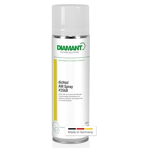 DIAMANT dichtol AM Spray 500ml - Versiegeln, Imprägniereren, Glätten und Veredeln von 3D-gedrucken Objekten | 3D-Druck | für feine Poren 0-0,1mm | Sprühflasche