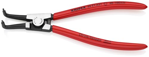 Knipex 4621A31 External Angled Retaining Ring Pliers 8-Inch, Multi, 8.00 - Image 3