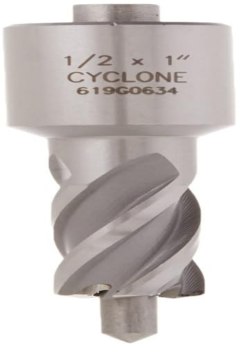 Image of Evolution CC500 1 /2-Inch Diameter x 1-Inch Depth of Cut Cyclone High Speed Steel Annular Cutter