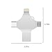 3.0 SD Lector de Tarjetas, 4 en 1 Micro Claves Lector Compatible...