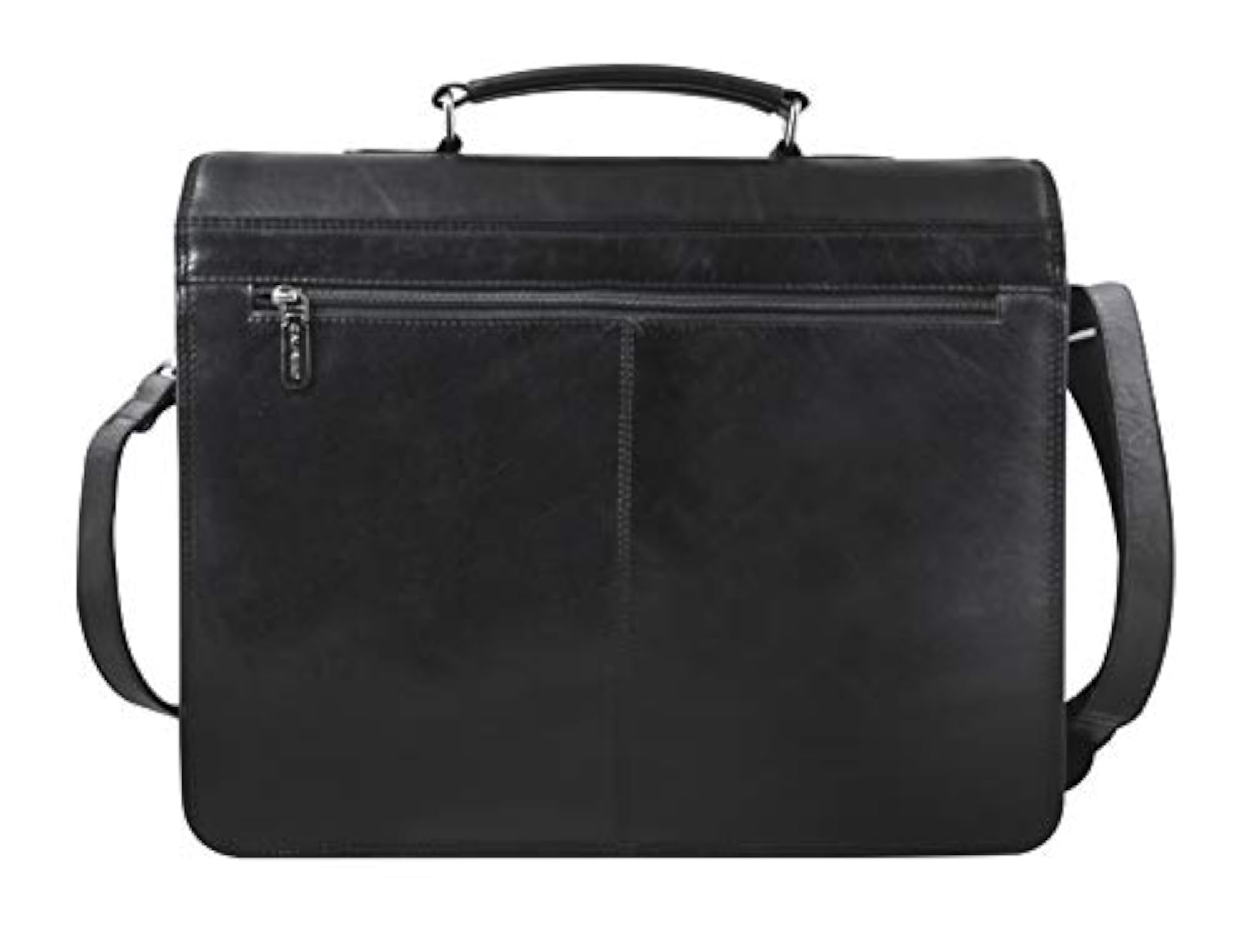Genuine Leather Men's Messenger Bag, Office Carry