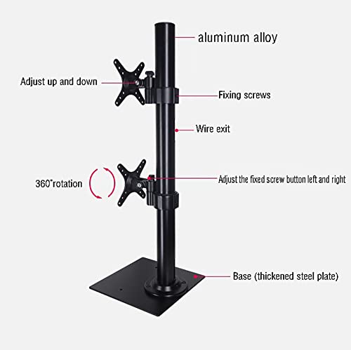 Support de montage TV universel et double support de table pour écran LED