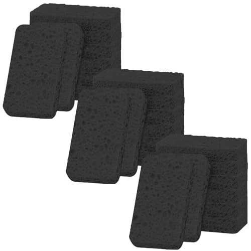 Image of 24 - Pack Non-Scratch Scrub Sponges - Sponges for Dishes and Washing Dishes, Cleaning Sponges for Kitchen Home and More（Black）