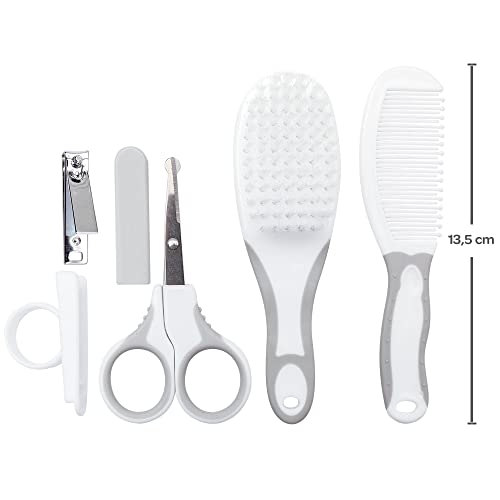 Buba Kit Cuidados Baby Cinza Tamanho Único