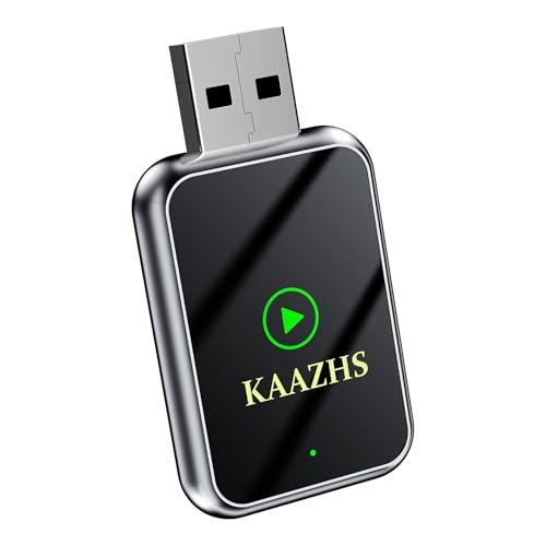 Wireless CarPlay Adapter UK – CarPlay Dongle for Wireless Connectivity, Android Auto Bluetooth Adapter, Seamless Plug-and-Play Setup for iPhone iOS 11 Plus Only For Iphone device (615)