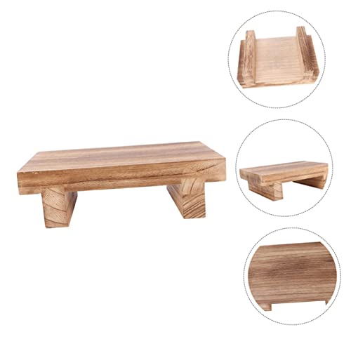 Taburete multifuncional de madera para baño que evita caídas 4