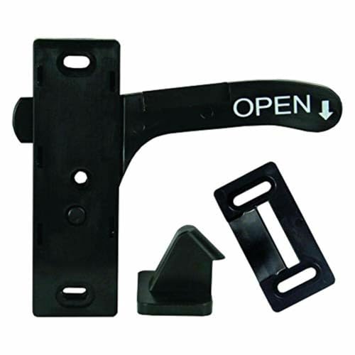 Loquet JR Products 10765 main droite fermeture fluide porte écran
