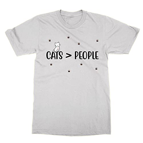 T-shirt chat original pour style décontracté au quotidien en taille M