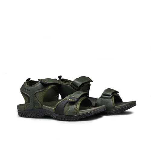 Image of ASIAN Mens VISTARA-19N Casual Sandals with adjustable velcro closure for easy wear with flexible fitting and trendy and stylish looks ideal for everyday use for mens as well as boys-VISTARA-19N$P