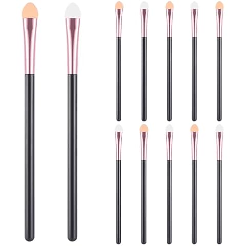 Xinjoduz 10 PCS Eyeshadow Applicators Cover