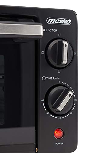 Mesko MS 6013 Mini-oven, 9 l, zwart - Afbeelding 7