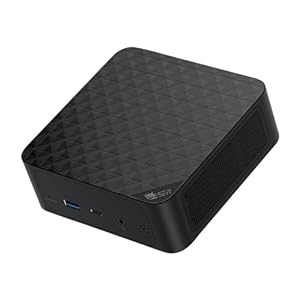 Beelink SER6-P Mini PC Gaming, Mini Ordenadore con AMD Ryzen 9 6900HX (8C/16T hasta 4.9Ghz), 16GB DDR5+500G M.2 2280 PCIe 4.0×4 SSD, WiFi 6, LAN 2.5G, 4K, BT 5.2, HDMI 2.1, DP 1.4, USB4