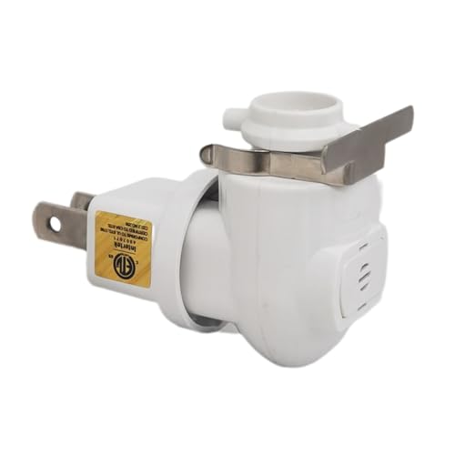 Image of Auto On Sensor Plug in Night Light Module,Wall Light Plug with Light Sensitive On /Off Switch,Rotating E12 Base Night Light Socket for Making Your Own DIY Decorative Night Lights
