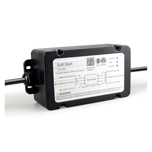 TaleBoy RV AC Soft Start Kit Supports air Conditioning Systems up to 3.5 tons Compatible with 110-240V Voltage Suitable for Battery-Saving Soft Start Systems in RVs Vans or Camping Vehicles.
