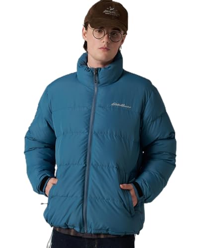 [Eddie Bauer] �x�[�V�b�N �_�E���W���P�b�g/BASIC DOWN JACKET 25AW MENS (JP, �A���t�@�x�b�g, XL, 77SEA BLUE)