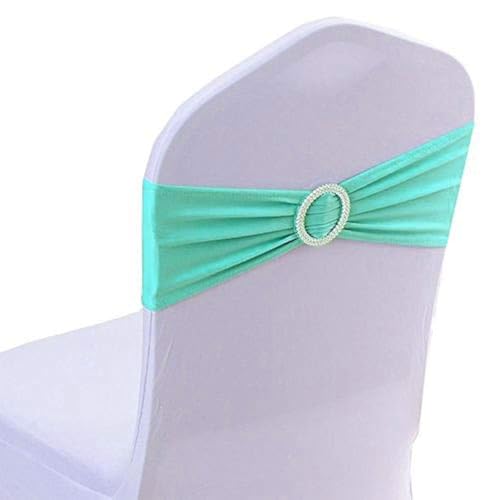VDS - Bandas elásticas para silla (100 unidades), color azul