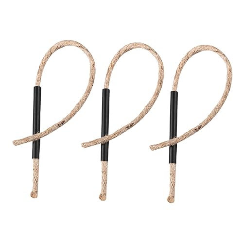 VANZACK 30pcs Survival Wick Cord Efficient Fire Starter Ropes for Camping Outdoor Matchstick Tool Handle Heat Dissipating Easy to Control Flame