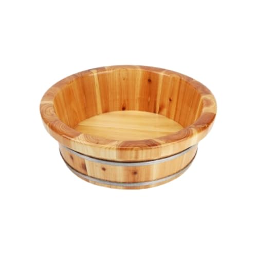 Spa de pies de madera 39 x 31.5 x 14.5 cm
