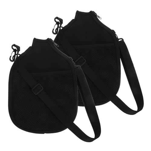 Bolsa para raquetas de tenis de mesa neopreno funda pickleball con correa portapalas