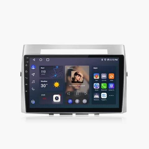 Godrive Android Car Stereo for Toyota Corolla 2004-2009, 10.1 inch Touch Screen,Bluetooth,GPSNavigation,WiFi,Mirror-link,USB Portal,Apple Carplay,&Android 2+32GB Storage With Rear View Camara Free