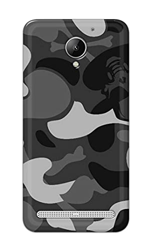 Image of Printed Hard Back Cover Case for Lenovo C2 k10a40 Back Cover (Army Pattern) -1302