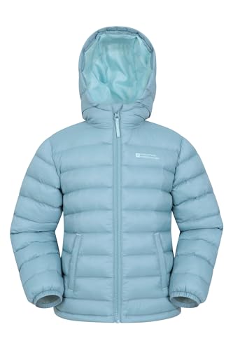 Mountain Warehouse Seasons Steppjacke für Kinder - Ultraleichte, warme, wasserdichte Steppjacke. Jungen & Mädchen Winterjacke mit Kapuze & Reißverschluss Aquamarin Kinder 164 DE (13 Jahre) Mountain Warehouse Seasons Steppjacke für Kinder - Ultraleichte, warme, wasserdichte Steppjacke. Jungen & Mädchen Winterjacke mit Kapuze & Reißverschluss Aquamarin Kinder 164 DE (13 Jahre)