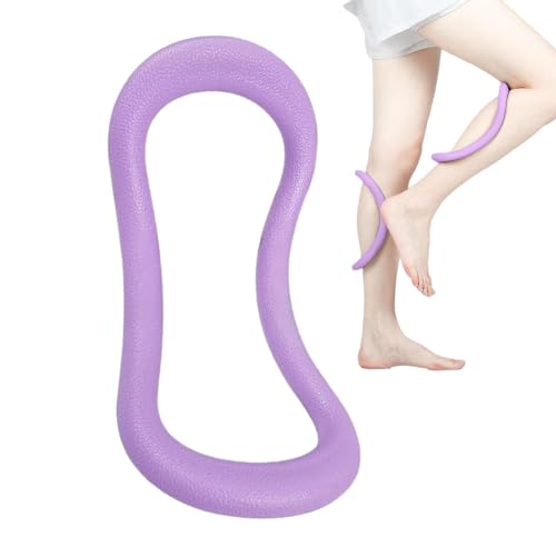Anello yoga per allungare la schiena, anello yoga per gambe – cerchio pilates,fitness sport cerchio pilates,anello di allenamento massaggiante schiena polpaccio elastico per pilates