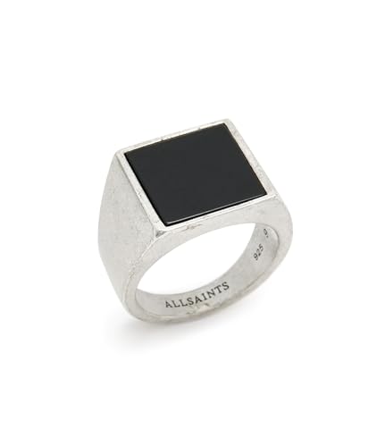 Men's Onyx Sterling Silver Signet Ring