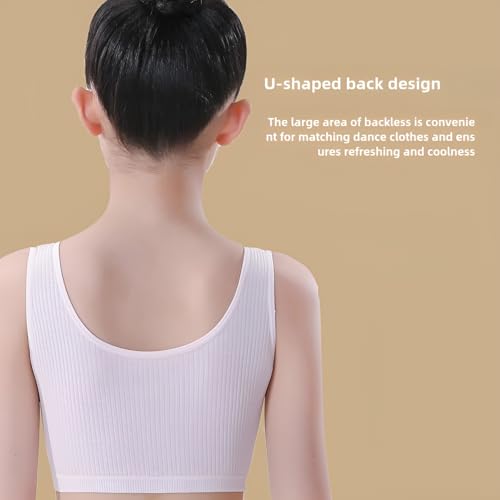 Training Bras for Girls Seamless Cami Bralettes Sports Vest/Girls Sports Bra 6-14 Years4