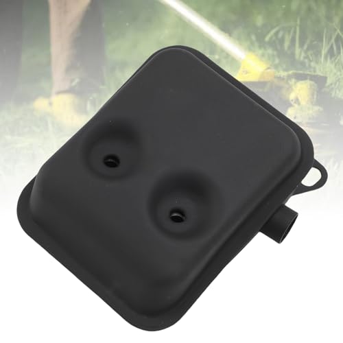 Qcwwy - Silencieux D'échappement en Acier pour Tondeuses à Gazon KM01040AA, Moteurs de Souffleurs avec TL33, TB33, TU33, BG330, équipement de Remplacement pour Silencieux de Tondeuse