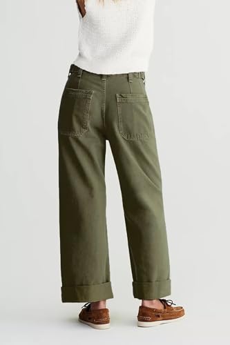 Allimy Womens Jeans High Waisted Straight Leg Baggy Boyfriend Jeans for Women Trendy 2025 Cargo Pants - Image 3