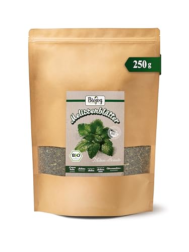 Biojoy BIO-Melissenblätter-Tee (250 g) getrocknet und geschnitten Melissen-Tee (Melissa officinalis)