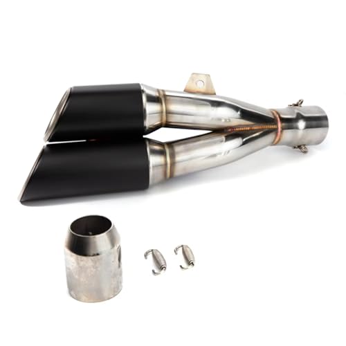バイク用排気マフラー Compatible With MT09 51mm バイクアクセサリー ユニバーサル バイク排気管 バイク改造排気管サイレンサーに対応
