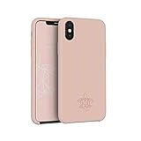 iphone 6s plus pink sand  turtleandcase Hülle Kompatibel mit iPhone & kostenlosem Panzerglas. Silikon Handyhülle. Dünne Schutzcase & Stoßfest für iPhone (iPhone X, Sand Pink)