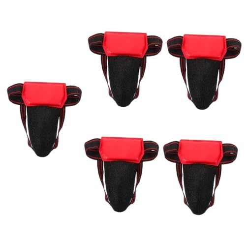 BESPORTBLE 5pcs Boxing Groin Protector Boys and Girls Straps Portable Crotch Guard Reusable Comfortable and Breathable Training Essential