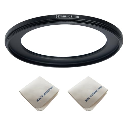 82mm�����Y����62mm�J���������Y�A�_�v�^�[82mm����62mm�X�e�b�v�_�E�������O�A�_�v�^�[�����O�A���ׂẴu�����h��UV ND CPL�p�A�v���~�A�������Y���C�s���O�N���X2�p�b�N(82mm-62mm)