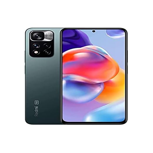 Xiaomi Redmi Note 11 Pro+ 5G Smartphone Vert forêt 8+256