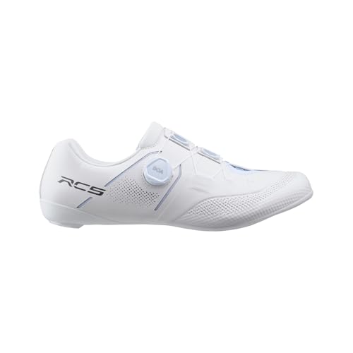 SHIMANO SH-RC503 Men's Lightweight and Breathable High Performance Cycling Shoe, White, 10