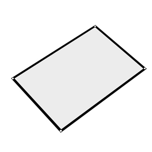 Projector Screen?Foldable Projection Screen for 0utdoor Camping Movie, Open-air Cinema?Projector Movies Screen Portable Outdoor Indoor for Home Theater ?Wall/Bound onto a Frame?(72 inch)