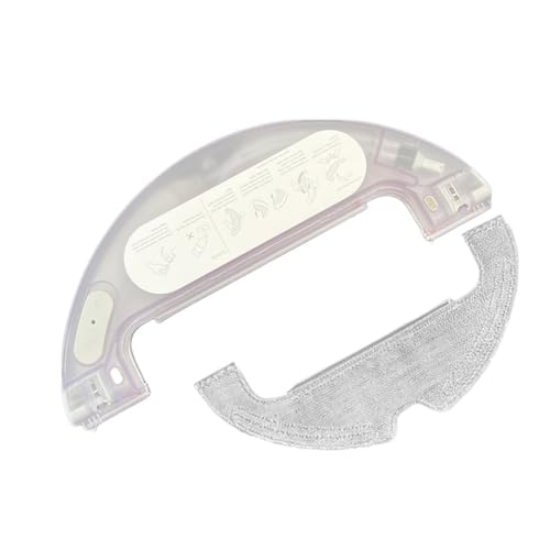 Compatible for Dreame D10 Plus Robot Vacuum Cleaner Water Tank Mop Cloth Side Brush Main Brush Filter,Compatible with Z10 Pro L10 Plus Optional(Mop 2PC)