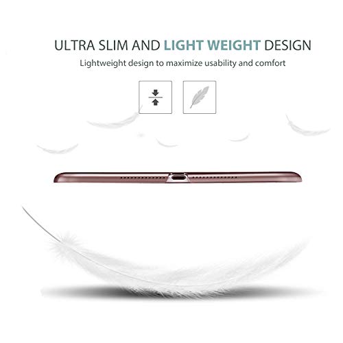 Image of ProCase Smart Case for iPad 9.7 Inch iPad 6th /5th Generation 2018 2017(Model: A1893 A1954 A1822 A1823), Ultra Slim Lightweight Stand Cover with Translucent Frosted Back -Pink
