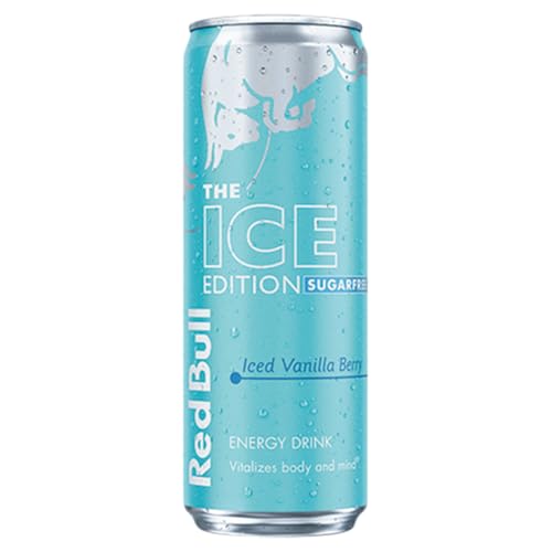 Red Bull The Winter Edition Sugarfree Iced Vanilla Berry Energy Drink 355ml